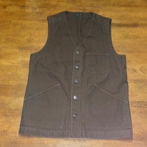 Orvis Mens Vest size M button up